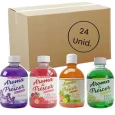Kit 24 Sabonete Líquido Fuzetto Aroma e Frescor 250ml