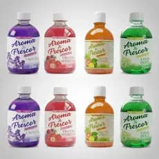 Kit 8 Sabonete Líquido Fuzetto Aroma e Frescor 250ml