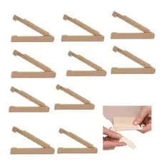 Kit 10 Clamp Clips Para Fechamento De Bolsa De Colostomia
