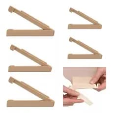 Kit 5 Clamp Clips Para Fechamento De Bolsa De Colostomia