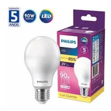 Lampada Led Bulbo 13W 1311Lm 180° Bivolt E27 Philips