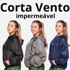 Corta Vento Feminino Jaqueta Feminina Masculina Casaco Impermeável