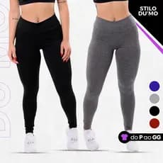 Legging Flanelada Calça Peluciada Por Dentro Costura Reforçada E Térmica