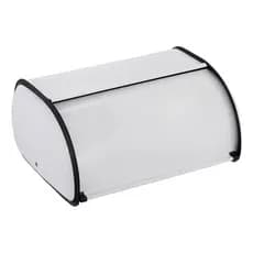 Porta Pão em Metal Conserve Branco 35x23x14,5cm - Mek