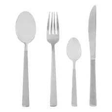 Faqueiro 16 Peças em Aço Inox Santorini - Lyor