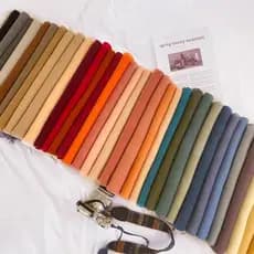 cashmere Cachecol feminino de cor sólida, macio e sem espinhos ​