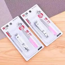Kit Manicure Cortador De Unha Aço Inox Com Lixa