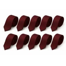 10 Gravatas Slim Luxuosas Masculinas P/ Padrinhos, Eventos e Casamentos - Envio Imediato