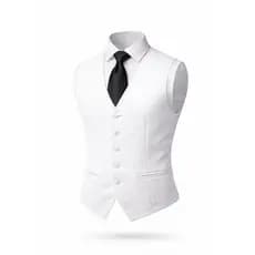 Colete Social Slim Ajustável Masculino P/ Baristas, Garçons - Promoçao