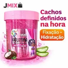 Gelatina Ativadora de Cachos Infantil 400g Bela Kids | Definição, Hidratação, Anti Frizz, Alta Fixação