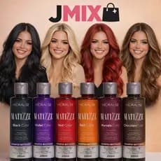 Shampoo Tonalizante Sem Amônia Realça Cor Instantâneo Marsala/Preto/Loiro/Chocolate Brilho Intenso Hidralise