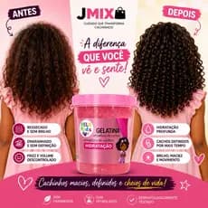 Gelatina Cachos Infantil Bela Kids | Definição Imediata, Menos Frizz e Mais Brilho