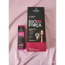 Kit Capilar Liso com Força Bio Instinto + Spray Finalizador 130ml - Reconstrução e Brilho Intenso
