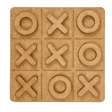 Kit 50 Jogos Da Velha Atividade Recreativa Tabuleiros Em MDF 3mm Para Festas Presentes Lembrancinhas