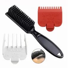 Kit Pentes De Disfarce 0.5 E 1.5 + Escovinha Limpeza Degrade Profissional