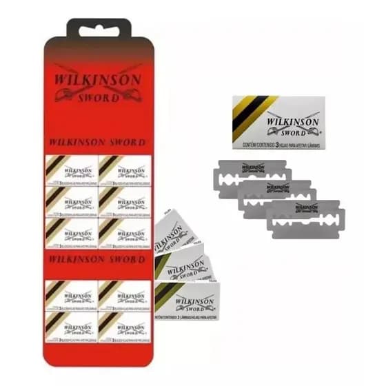 Cartela Com 30 Lâmina Wilkinson Sword
