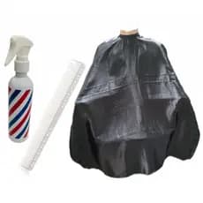 Kit Capa De Corte Com Pente Carbono E Borrifador