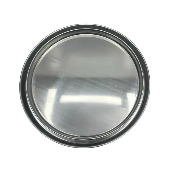 Kit 2 Formas de Pizza de Alumínio 35cm e 40cm Assadeira redonda para Pizzaria Bares e Restaurantes