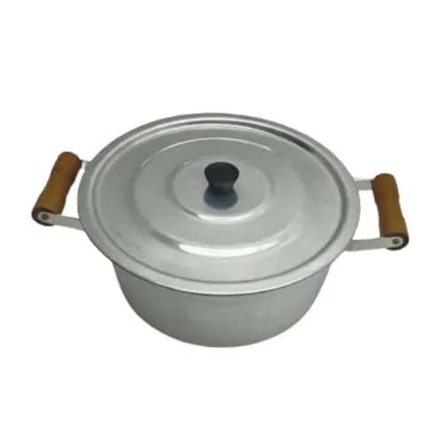 Panela Grande De Alumínio N°26 Caçarola de Alumínio Grosso Panela para Hotel Restaurante