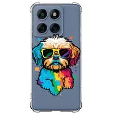 Capa para Motorola Moto G56 Tpu Desenhos Variados Capinha Case Dog Cão Cachorro