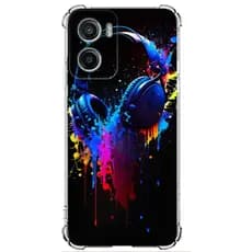 Capa para MOTOROLA MOTO G06 Tpu desenhos Música Instrumentos Inspiração proteção de borda