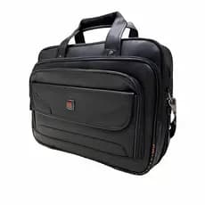 Pasta Maleta Executiva Bolsa Couro Masculina Transversal Notebook 15,6 Polegadas