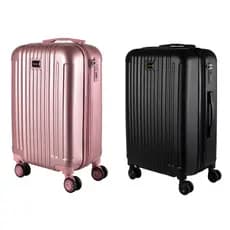 Kit Mala Casal 10Kg Com Extensor Viagem Giratória Anti-Furto Abs Férias