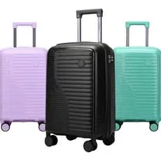 Mala de Bordo Dermond Pro 10KG Viagem Polipropileno Inquebrável Padrão Anac Giro 360