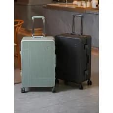 Mala de Bordo 10KG Policarbonato Premium Luxo Viagem Giratória Padrão Anac