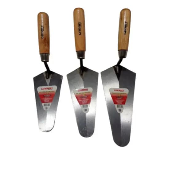 Kit Colher De Pedreiro 3 Tamanho Diferente 07 08 09 Canto