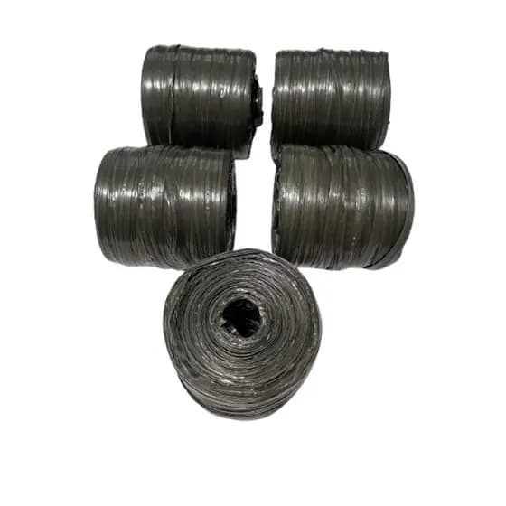Kit 5 Rolo De Barbante De Plástico Fitilho F10 500g