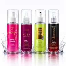 Kit Perfume Body Splash Feminino Similar Infinity Obsessed Pure Pear Fragrâncias Virgínia Alta Fixação