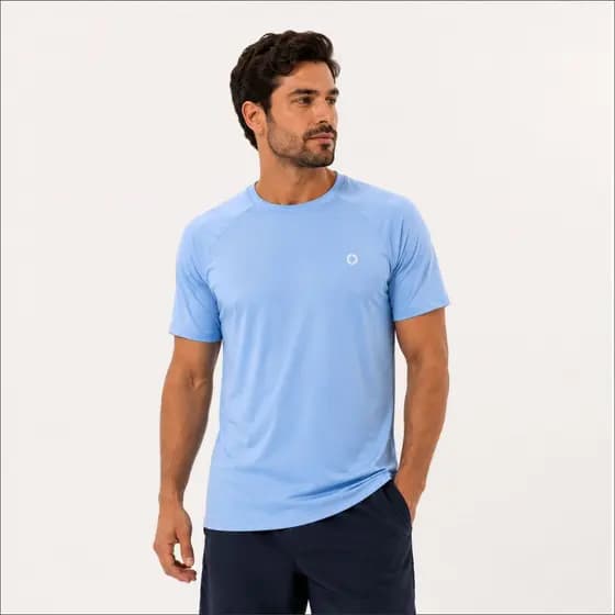 Camiseta Dry Fit Masculina para Academia Camisa Ciclismo Musculação Corrida Caminhada Tam P ao GG