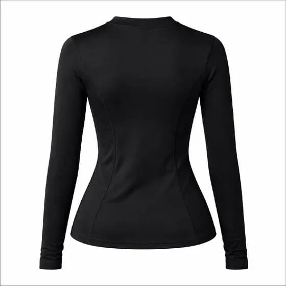 Blusa Peluciada Feminina Segunda Pele Térmica Inverno Tam P ao GG Forrada com Pelúcia