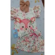 conjunto infantil menina,conjunto criança princesa delicado
