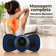 Massageador eletrico portatil ideal para dores lesoes e recuperacao muscular