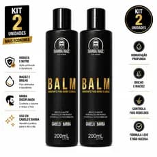 KIT Balm 2 unidades - Kit Produtos Para Barba - Balm Barba Raiz  Hidratação Maciez e Brilho