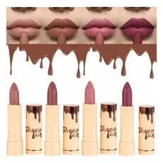 NOVAS CORES LA CREME CHOCO CAKE ALFAJOR NAPOLITANO BATOM SOFT MATTE CHOCO FUN FENZZA