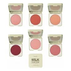 LANÇAMENTO Blush Compacto Natural Flush Silk Skin by Ruby Rose HBT1001 -  Aveludado e Suave Ao Toque