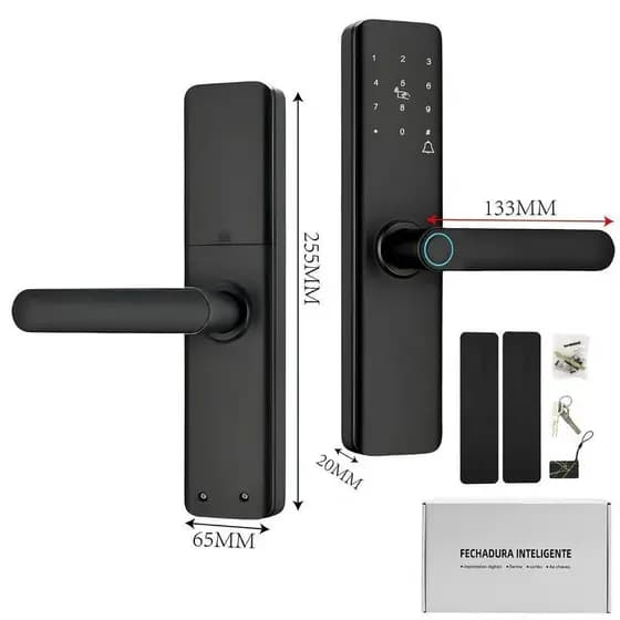 Smarthome Fechadura Digital Biométrica Eletronica Touch Biometria alex
