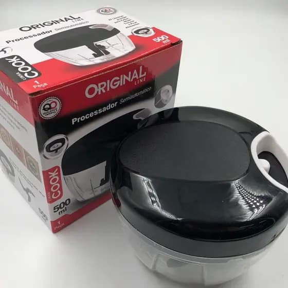 Processador Processadores 3 Laminas De Alimentos 500ml Manual Multiuso Universal