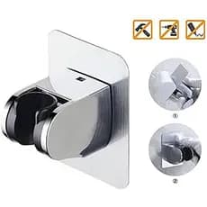 Suporte Chuveirinho Autoadesivo 9.5x7x6cm  De Mão Ducha Fixo De Parede Chuveiro Adesivo