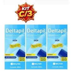 Kit Loção Para Piolhos e Lêndeas Deltapil Belfar 100mL - Kit c/2 ou c/3 Loções e Kit c/ Shampoo + Loção