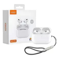 Fones de Ouvido Sem Fio Kaidi KD-790 Bluetooth Branco Academia Antiruído