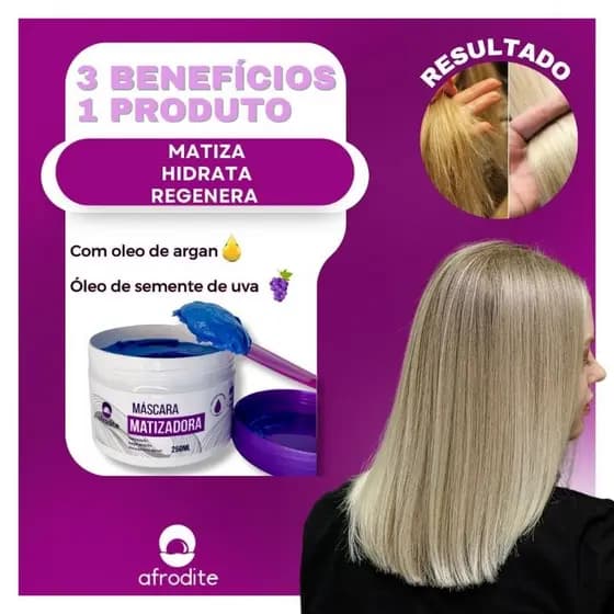 Matizadora Afrodite 3 em 1