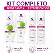 2 kits - KIT ACTIVE BABOSA + KIT SUPER CRESCIMENTO – AFRODITE