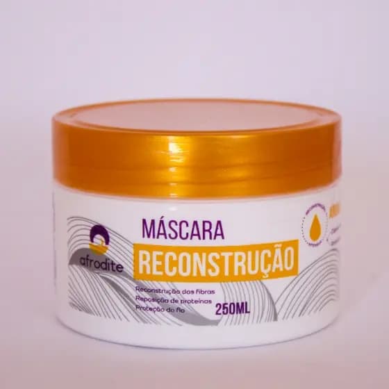 Máscara Reconstrução afrodite 250g | Força e Fim da Quebra