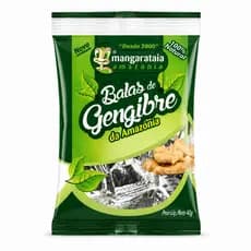 Balas de Gengibre Tradicional 40g - Mangarataia