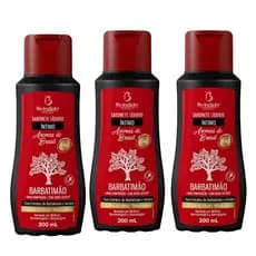 Kit 3 Sabonetes Intimo Barbatimão pH Equilibrado 200ml - Bio Instinto