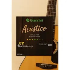 ENCORDOAMENTO PARA VIOLAO AÇO ACUSTICO .011 BRONZE - GESPW
